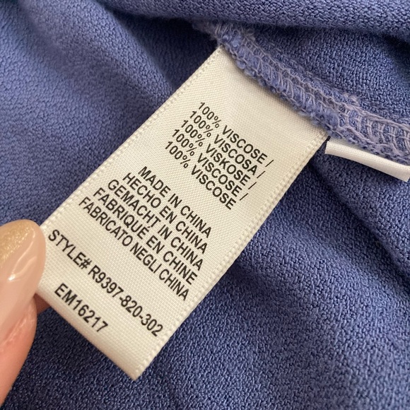 Cloth and Stone Purple Bell Sleeve Blouse - Picture 7 of 7